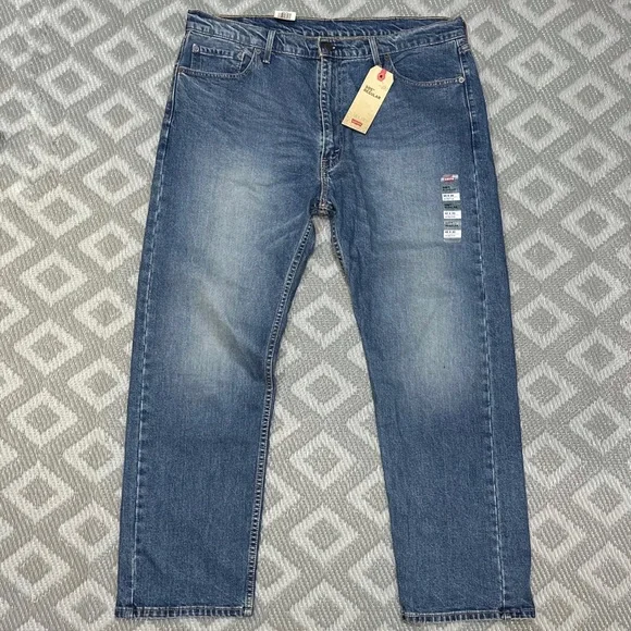 ⭐️ Levi’s 505 Regular Straight Jeans NWT [J5] - Picture 2 of 12